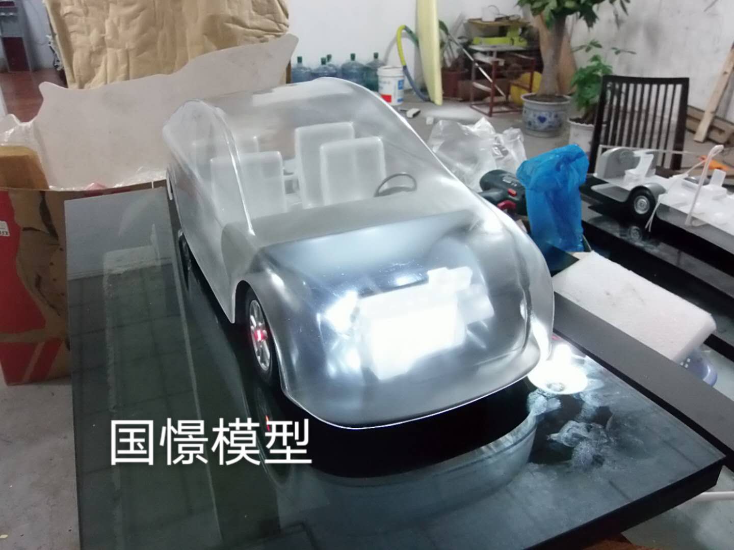马鞍山透明车模型